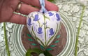 Ceramic heart baubles