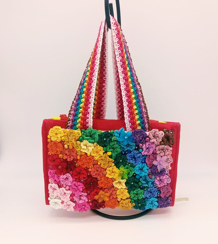 Rainbow Book Bag