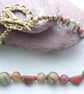 Picture Jasper & Czech glass bead necklace - Image 4