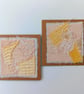 Abstract Textile Cards - Pack of Two - Image 2