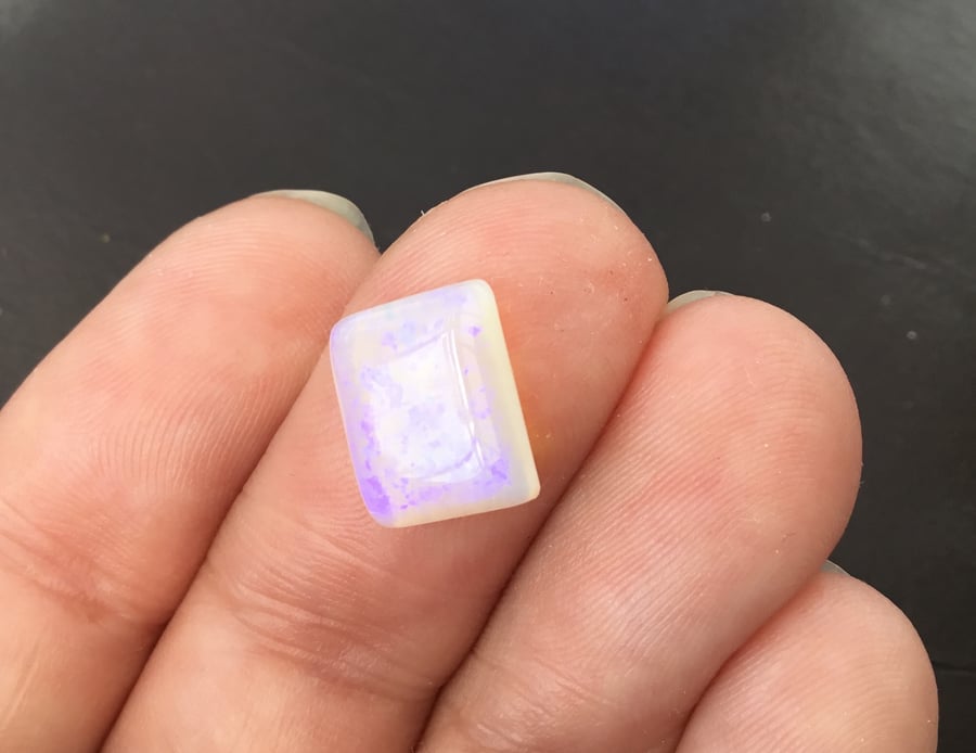 Pretty Australian Square shaped Crystal Opal Cabochon for Jewellery Designers.