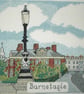 Barnstaple in Devon cross stitch kit - Image 1