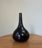 Black bud vase