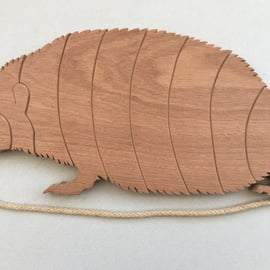 Hedgehog Trivet in Sapele