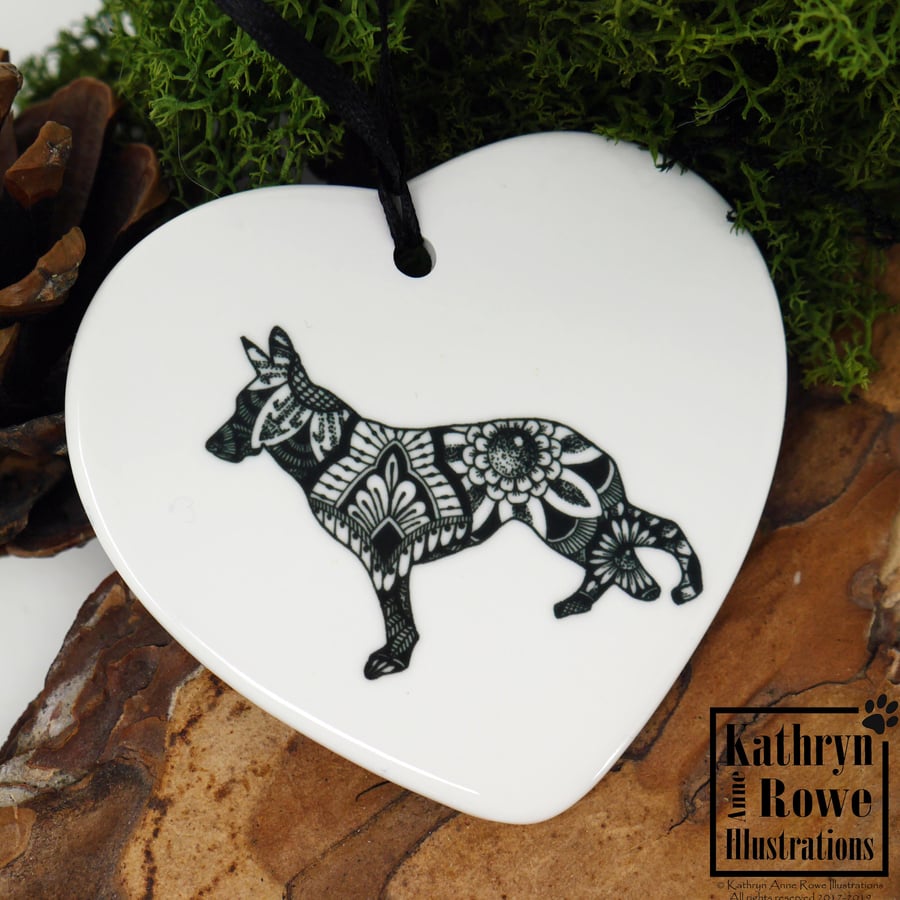 German Shepherd, Shepherd Gift, Alsatian, Dog Lover, Dog Gift, Personalised