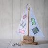 Driftwood Sailing Boat Decoration Sail Away 