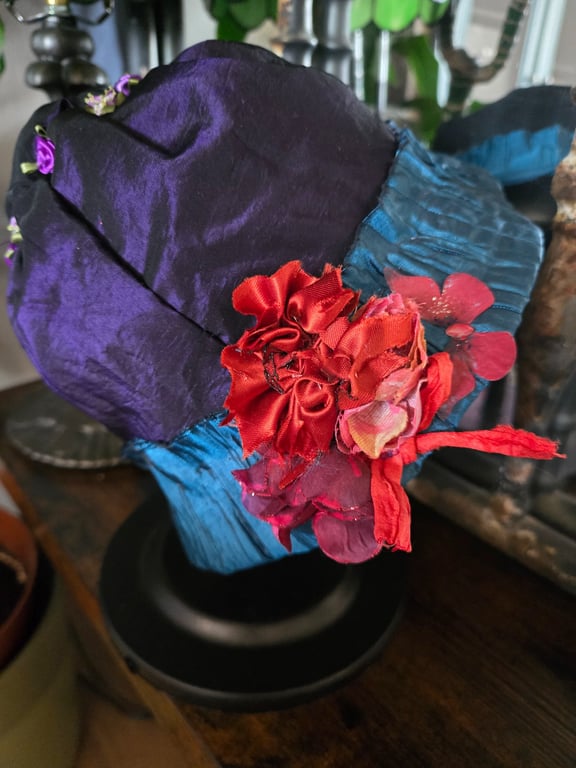 A delightful and quirky one of a kind child's hat