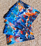 Hubble inspired space watercolour print - Image 4