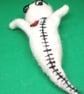 Needle Felted Gothic Ghost, Scarecrow & Voodoo Keychain Bag Charm - Image 6