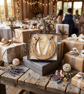 Personalised Lucky Wedding Horseshoe - Solid Oak - Image 1