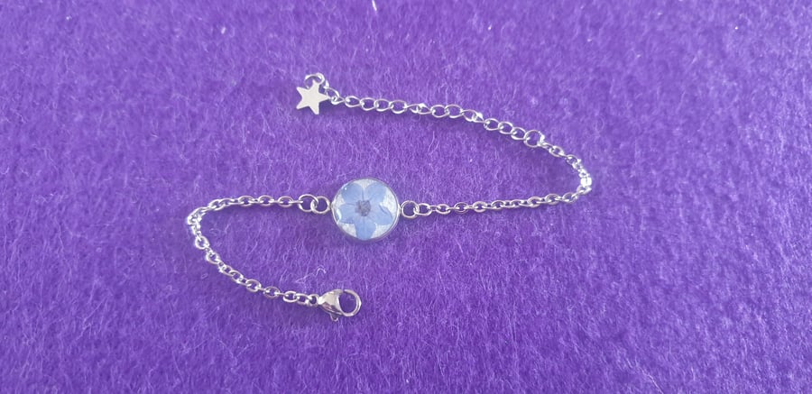 Forget me not bracelet