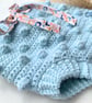 Billie Bloomers Wool Acrylic Blend Mint Blue - Image 5
