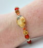 Crazy Lace Agate & Carnelian Bracelet, Birthday, Anniversary, Gifts For Her - Image 3