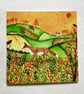 Autumn Fields, blank greetings card - Image 5