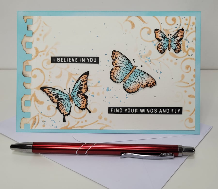 Good Luck Congratulations Card - I believe in you