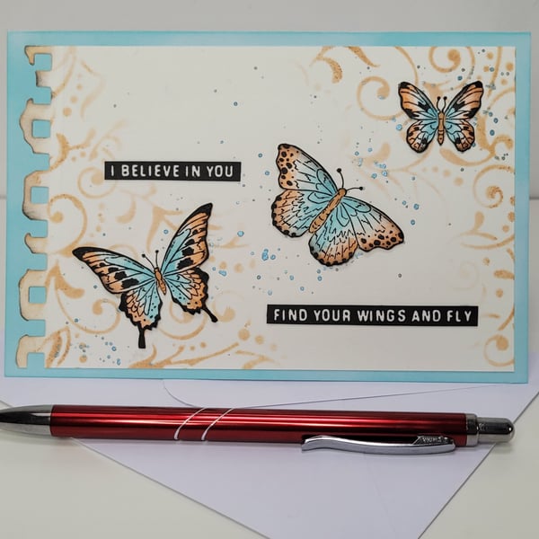 Good Luck Congratulations Card - I believe in you
