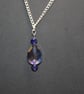 Crystal necklace - Blue - Image 1