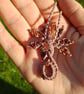 Sunstone Macrame Baby Tree Pendant  - Image 3