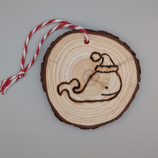 Wooden tree decoration 