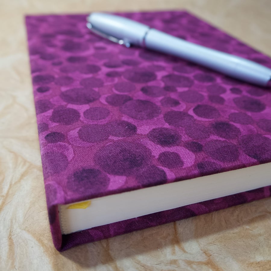 SALE! A5 2022 Diary with pink fabric cover