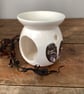 Mussel shell wax melt oil burner - coastal home decor, seashells - Image 5
