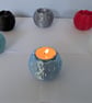 Moon Crater Tea Light Candle Holder 