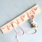 Clothes Rack with Rabbits