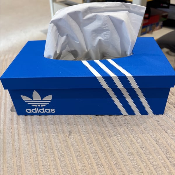 Adidas tissue box