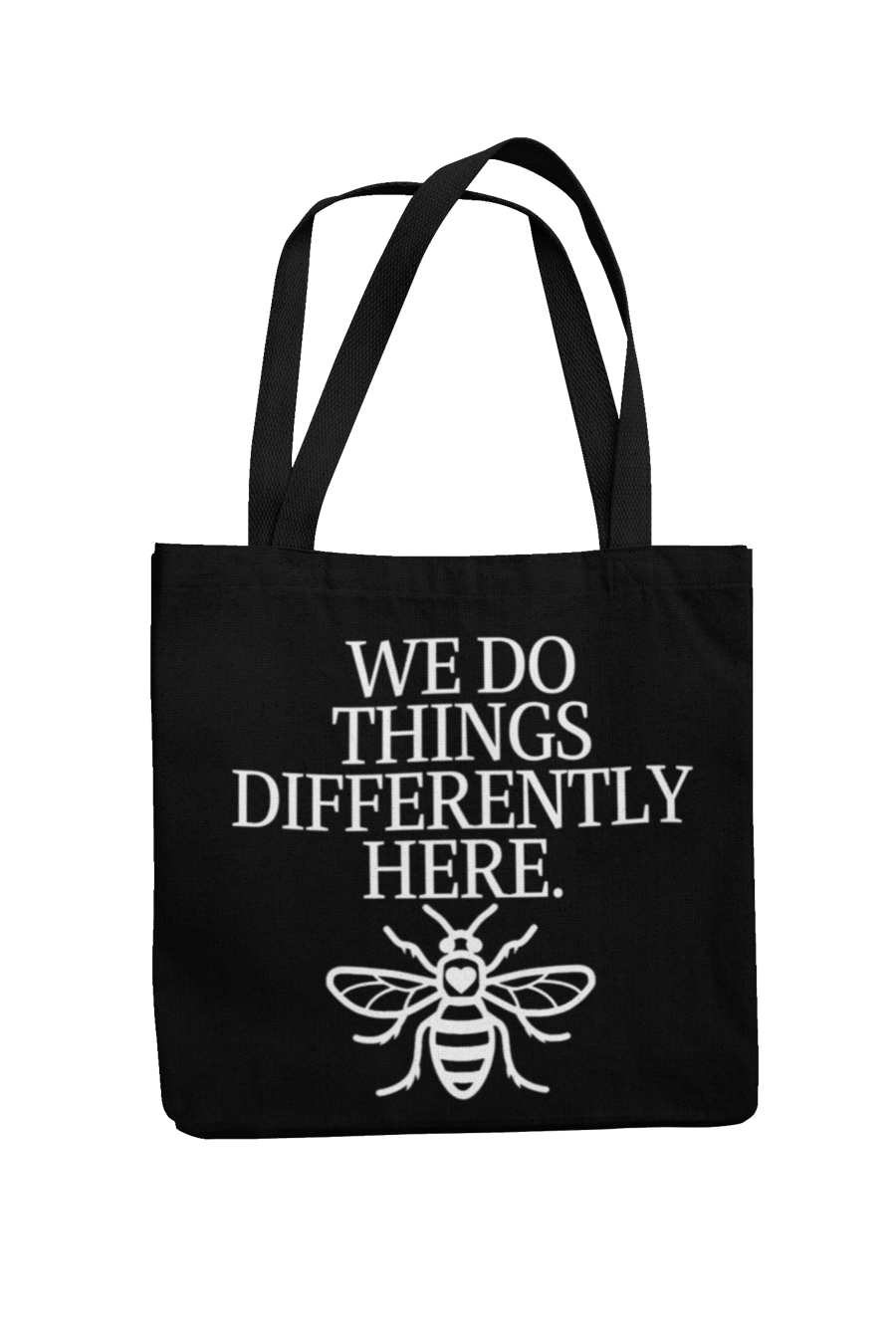 Manchester Bee Tote Bag -We Do Things Differently Here