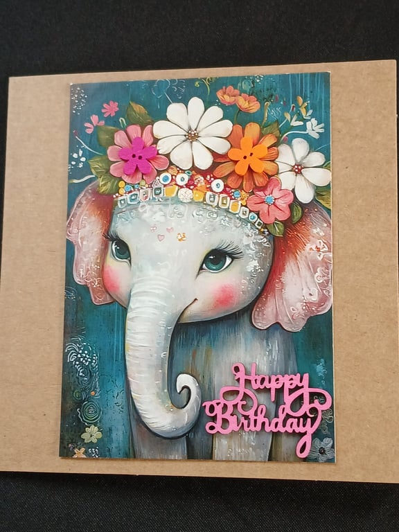 Handmade birthday card 