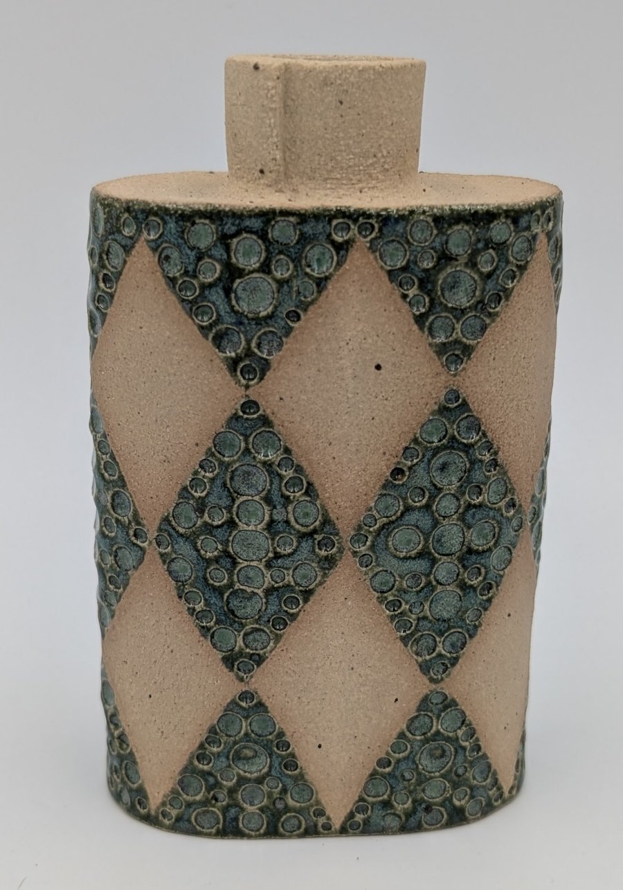 Flask style bud vase