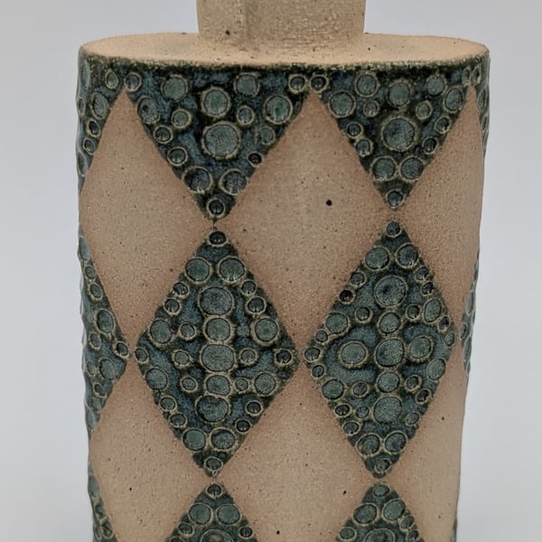 Flask style bud vase