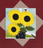 Greetings cards - flowers and gardens - pack of 4 - Image 4