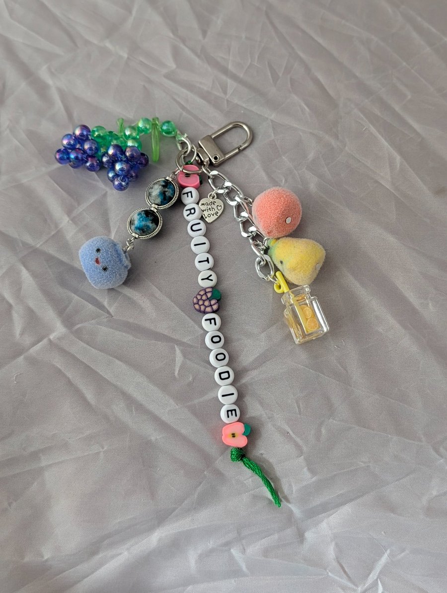 'Fruity Foodie' Bag charm, 