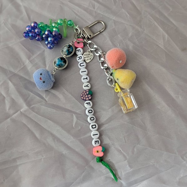 'Fruity Foodie' Bag charm, 