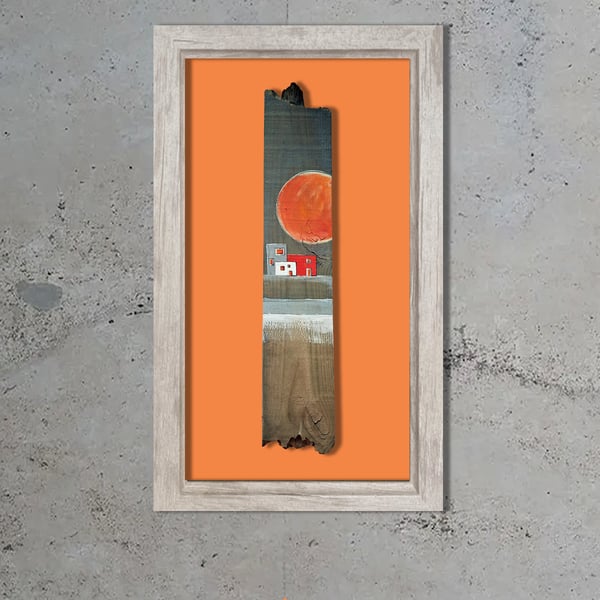 An evening that takes its time - original painting