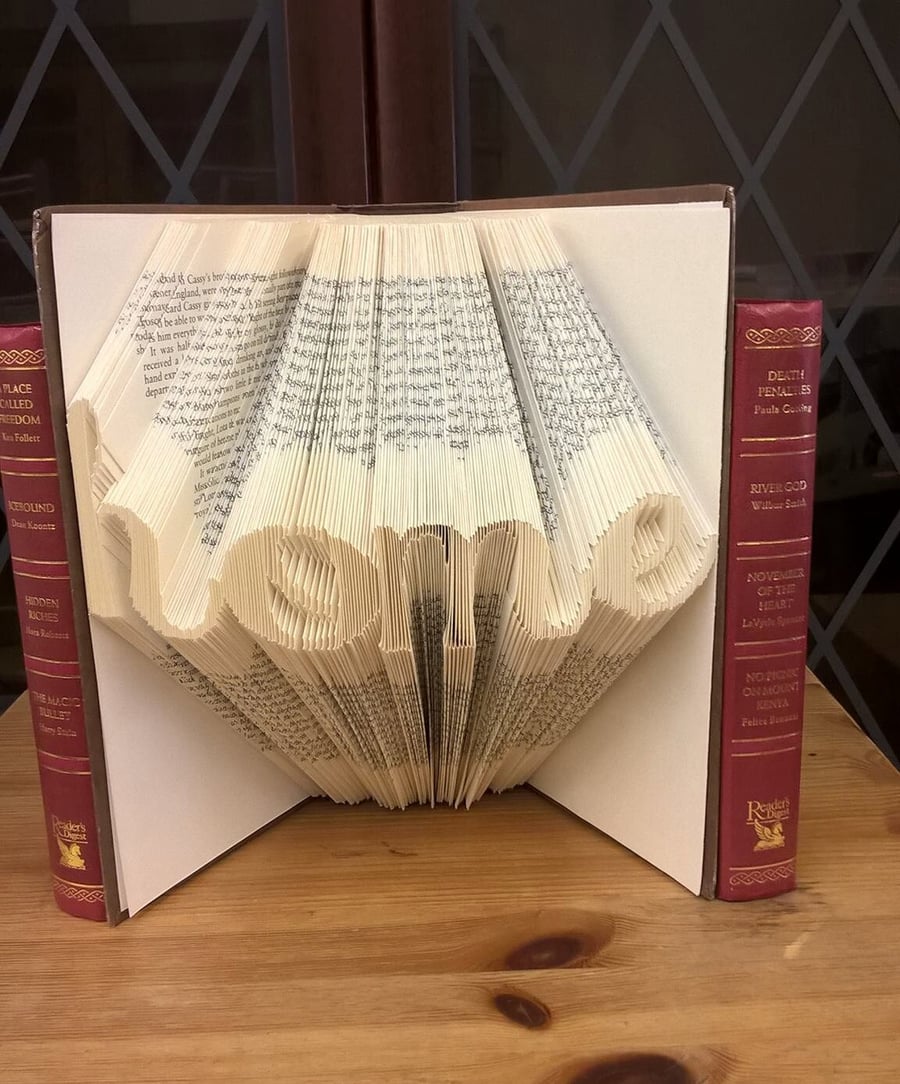 home MMF Book Folding Pattern - EMAILED PDF PATTERN