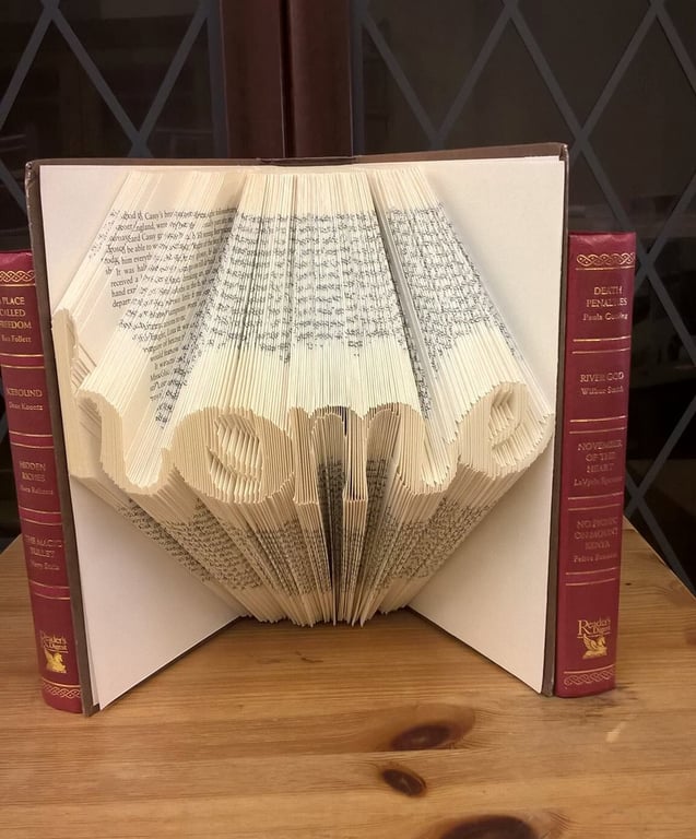 home MMF Book Folding Pattern - EMAILED PDF PATTERN