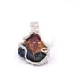 Pendant ,seaglass, multicoloured hand painted glass - Image 1