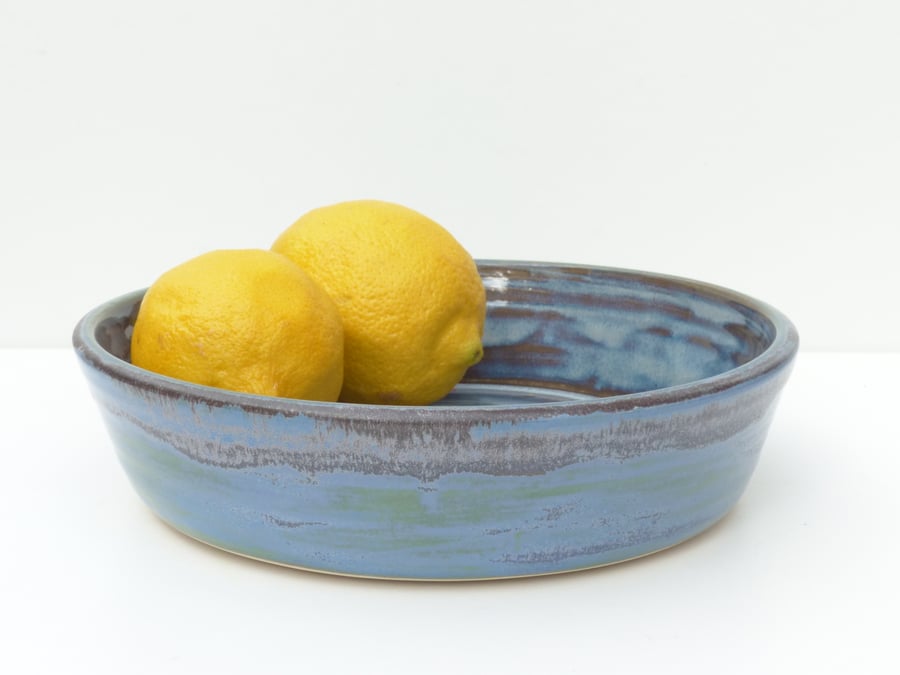Serving Dish Fruit Bowl Landscape Range, St... Folksy