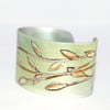 Spring blossom cuff - narrow