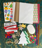 Christmas Card Making Kit - Plastic Free Craft - Image 2