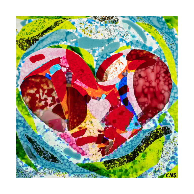 Heartfelt Planet Giclee Print