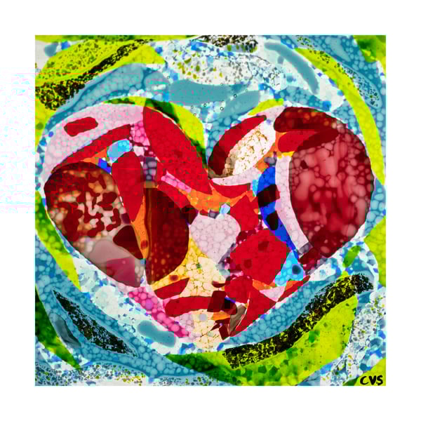 Heartfelt Planet Giclee Print