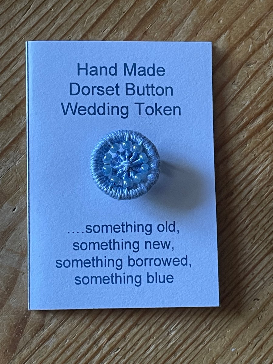 Dorset Button Wedding Token