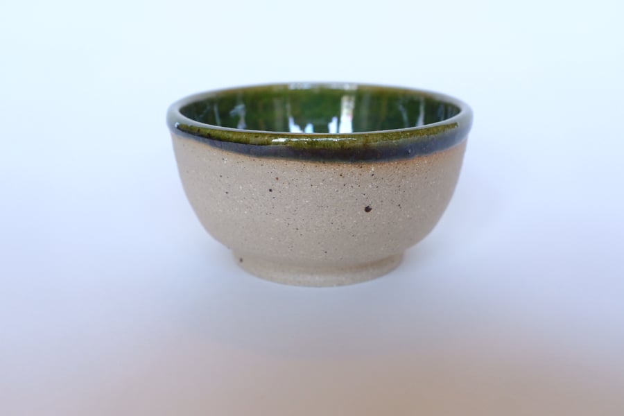 Small green dish