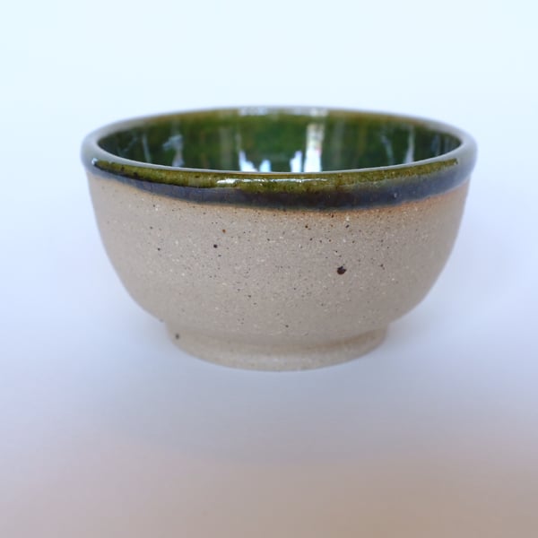 Small green dish