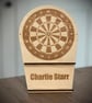 Personalised Wooden Darts Holder