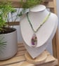 Resin Butterfly Wing Necklace  - Image 4