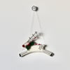 'Prancing Rudolph' - Hanging Decoration